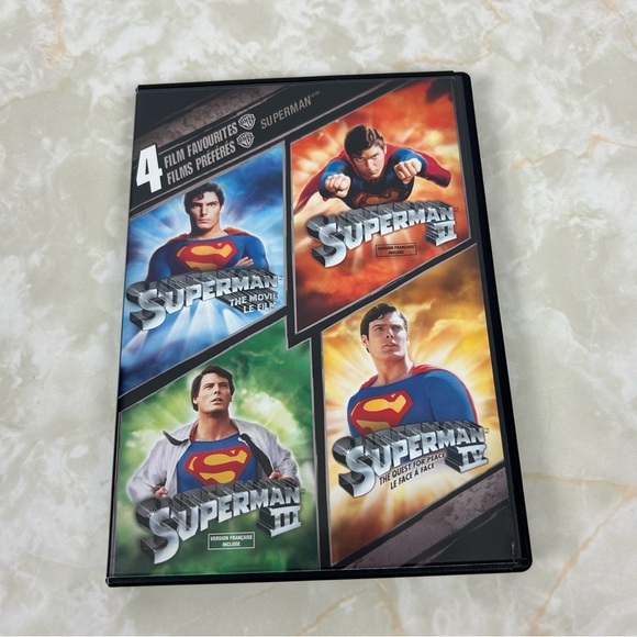 Superman 4 Film Collection DVD 2 Disc Set - Picture 1 of 6